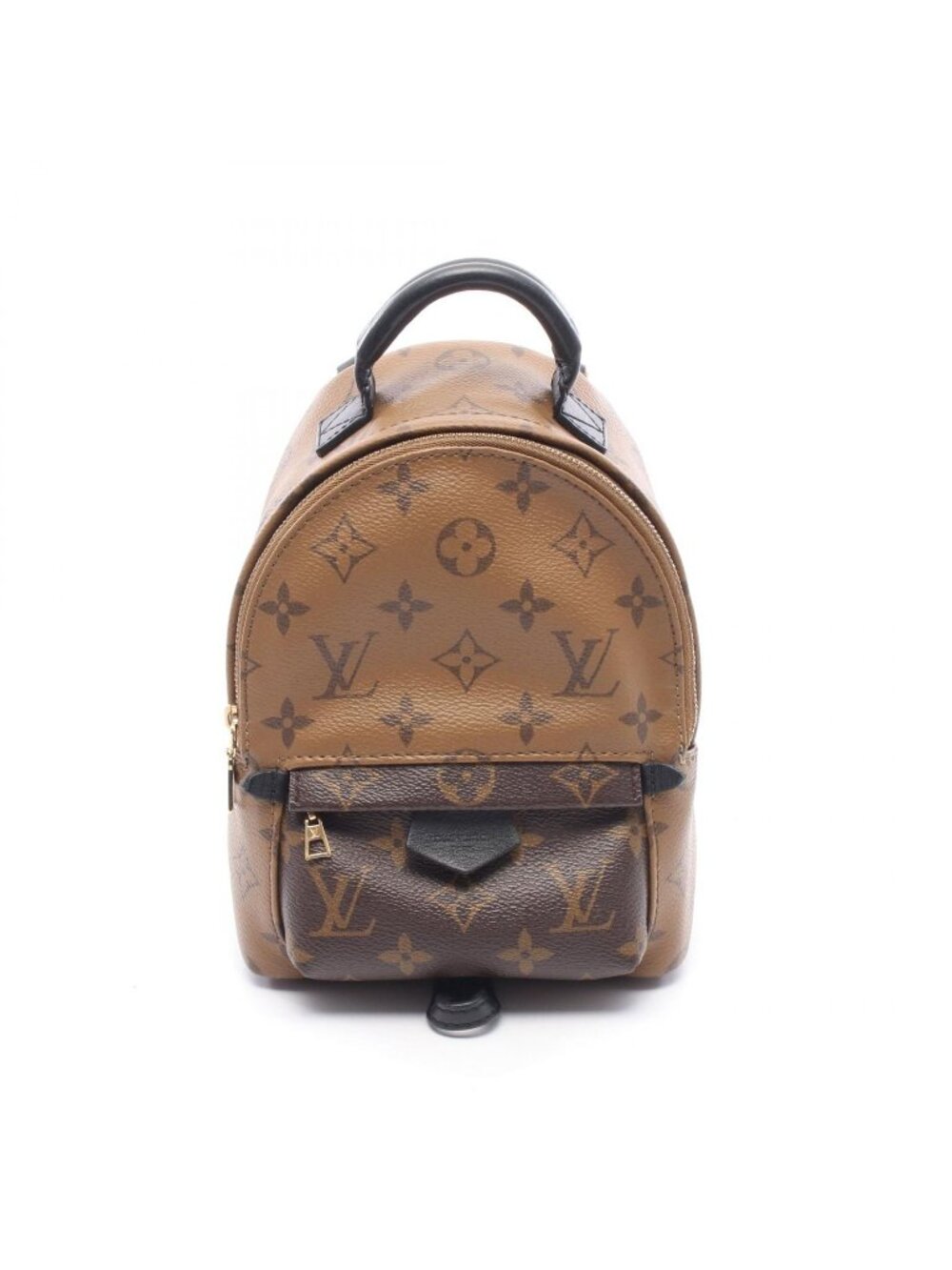 Louis Vuitton Backpack Palm Springs Mini Monogram Reverse Canvas Leather